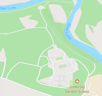 map for Underley Garden School