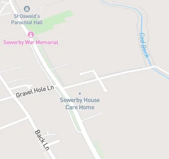 map for Sowerby House