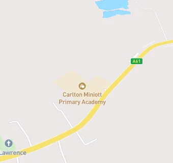 map for Carlton Miniott Primary Academy