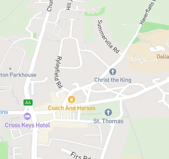 map for Hordale Dental Surgery