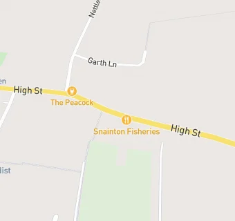 map for Snainton Fish & Chips