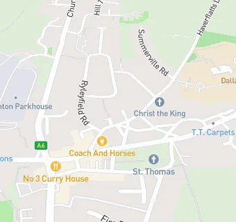 map for Coach & Horses Hotel