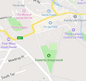 map for Thirsk And Sowerby Institute