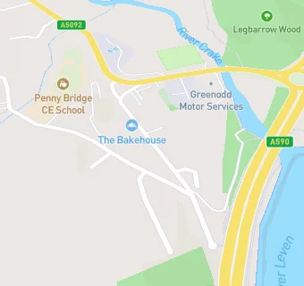 map for Haverthwaite Branch Surgery