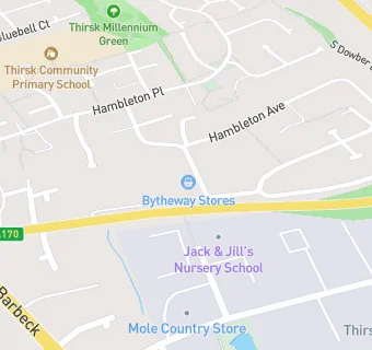 map for Bytheway Stores