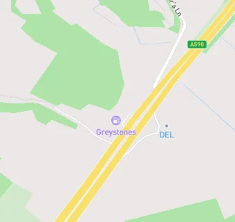 map for Greystones Filling Station