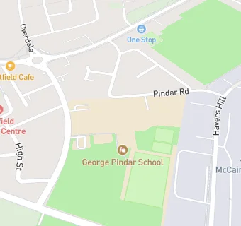 map for George Pindar School