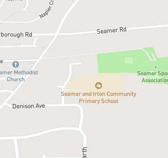 map for Seamer and Irton Community Primary School