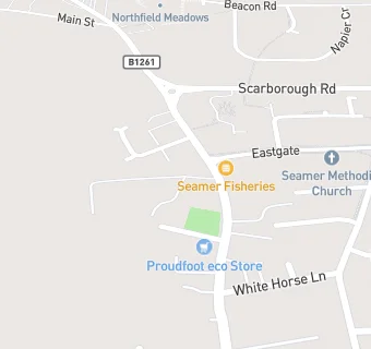 map for Seamer Pre-school