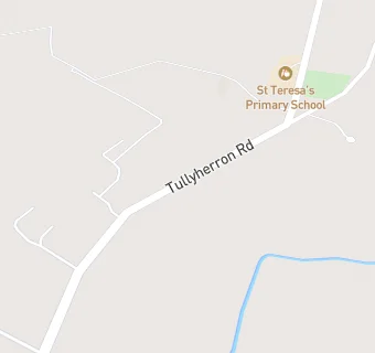 map for St Teresa's Primary School (Tullyherron