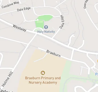 map for Braeburn Primary And Nursery School