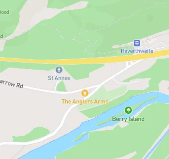 map for Anglers Arms Pub