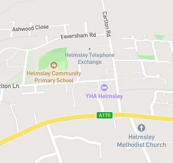 map for Helmsley Community Primary School