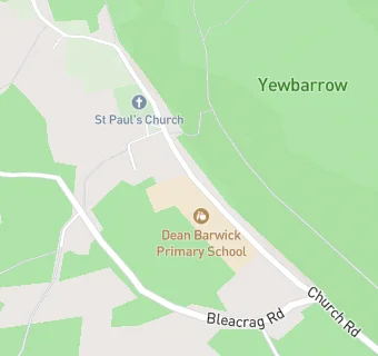 map for Dean Barwick Primary School