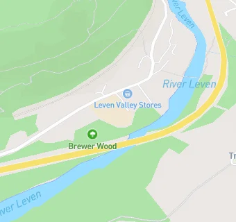 map for Leven Valley CofE Primary School