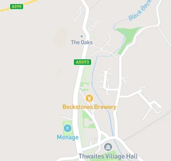 map for Beckstones Brewery