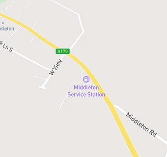 map for Middleton Service Station And SPAR Shop