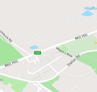 map for BARNVALE COTTAGE