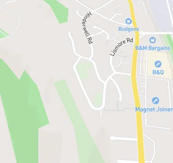 map for Eagle View Care Home