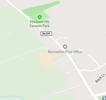 map for Burneston Church of England Voluntary Aided Primary School