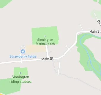 map for Sinnington Primary School