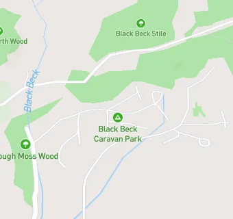 map for Black Beck Holiday Park