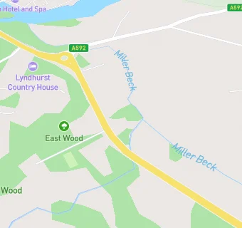 map for Newby Bridge Services