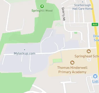 map for Springhead School