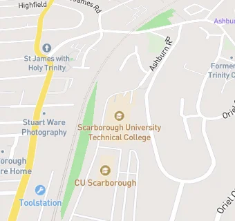 map for Scarborough University Technical College