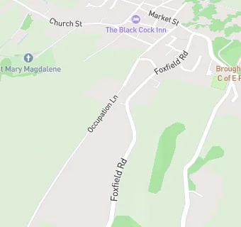 map for Duddon Valley Medical Practice, Broughton Surgery