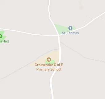 map for Crosscrake C E Primary School