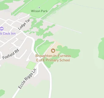 map for Broughton CofE Primary and Nursery School