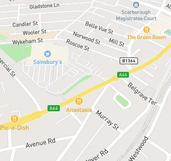 map for Sainsbury's Petrol Station