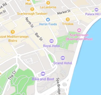 map for Palm Court Hotel