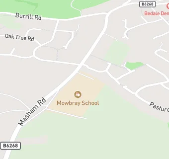 map for Mowbray School