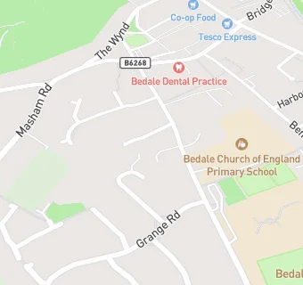 map for Bedale Grange Nursing Home