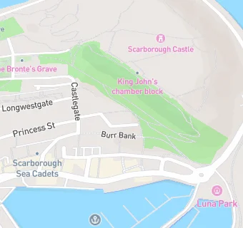 map for Scarborough Sub Aqua Club