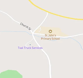 map for ST JOHN'S PRIMARY SCHOOL