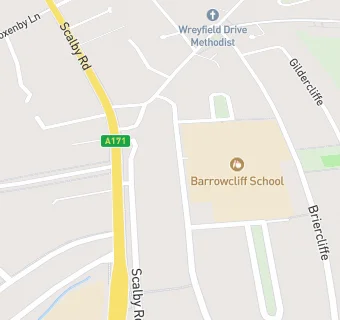 map for Barrowcliff County Infant And Junior School