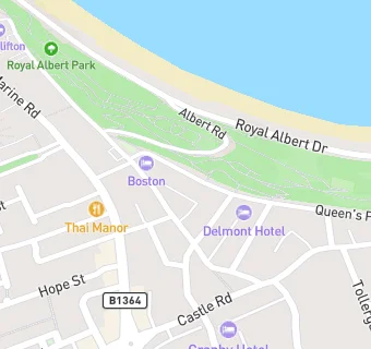 map for Clarence Gardens Hotel