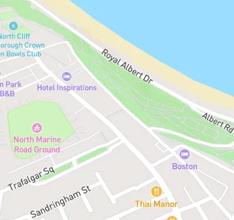 map for Mydentist, North Marine Road, Scarborough 