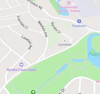 map for Ryndle Court Hotel