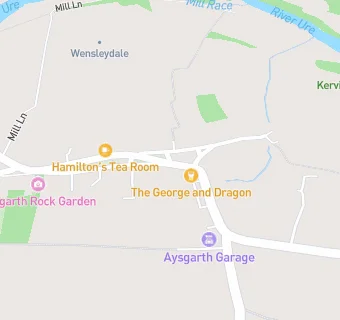 map for George And Dragon Hotel