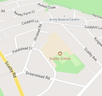 map for Scalby School