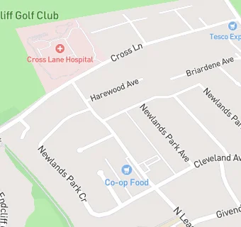 map for Newlands Park Hotel