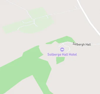 map for Solberge Hall Hotel