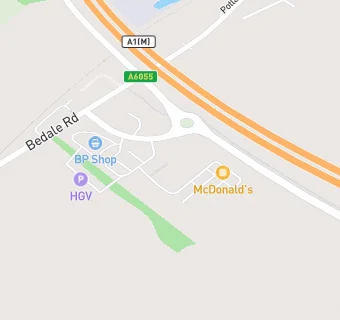 map for McDonalds Restaurant