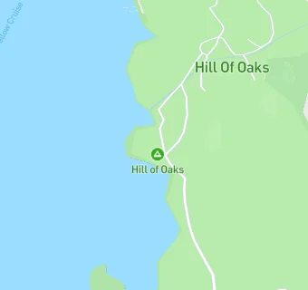 map for Hill of Oaks Bistro and Farm Shop