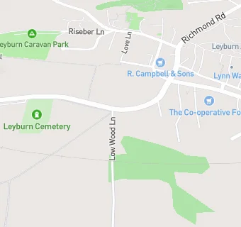 map for Leyburn Dental Practice