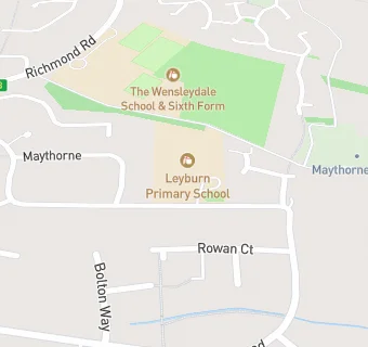 map for Leyburn Primary School